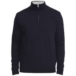 Holebrook Duncan T-Neck Windproof Sweater - Navy