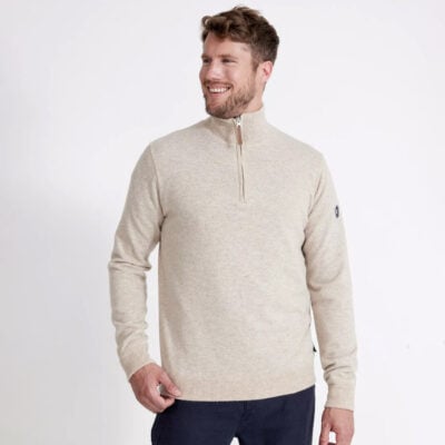 Holebrook Stellan T-Neck Windproof - Sand