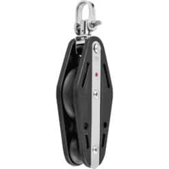 Sprenger Fiddle Block Ball Bearing 10mm - 2 sheaves, Swivel - Image