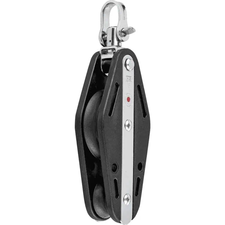 Sprenger Fiddle Block Ball Bearing 10mm - 2 sheaves, Swivel - Image