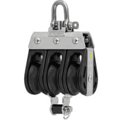 Sprenger S-Block Sliding Bearing 8mm - 3 Sheaves, Adjustment Set, Becket - Image