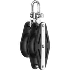 Sprenger Sliding Bearing Block 14mm - 2 Sheaves, Swivel, Becket - Image