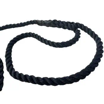 AquaMarine 3 Strand Mooring Line with Spliced Eye 12mm x 3.5m Navy - Image