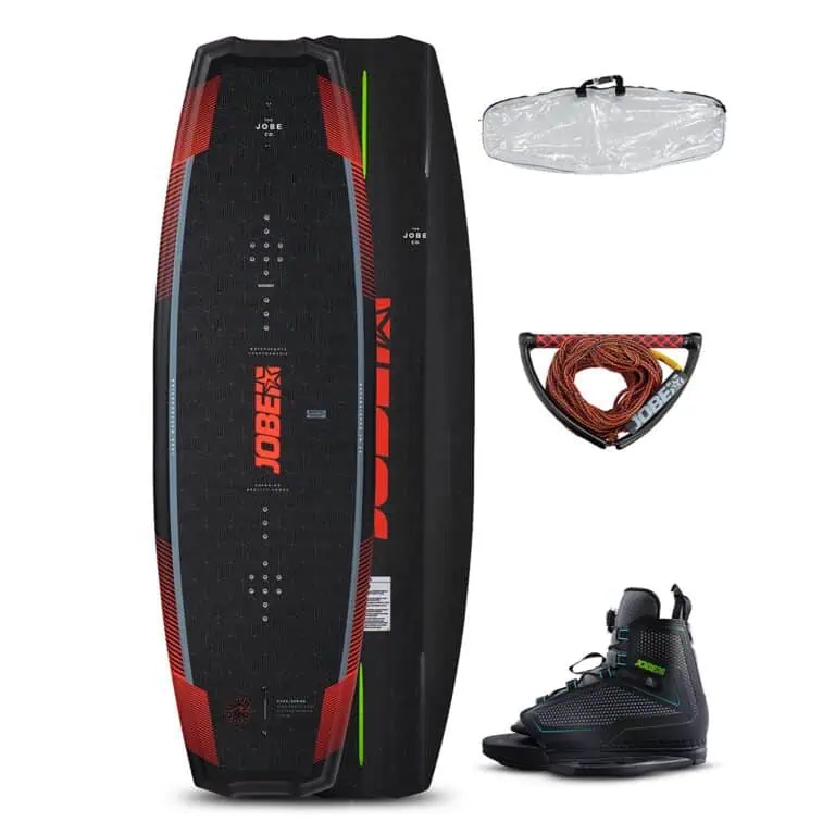 Jobe Logo Wakeboard 138 Maze Bindings Set - Image