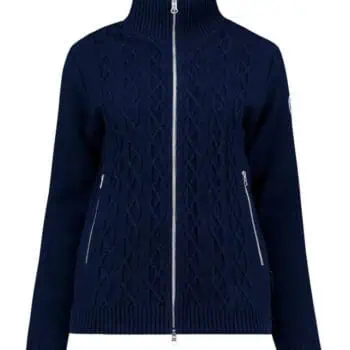 Holebrook Marianne Fullzip Windproof Sweater - Navy